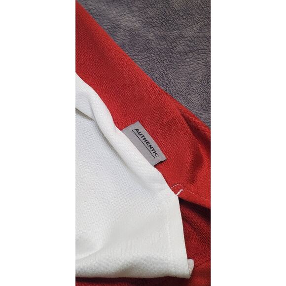 Nike Vintage USC Trojans Sz XL Embroidered WHITE Red Polo 1/4 Zip Mens Team C25 - Picture 8 of 10